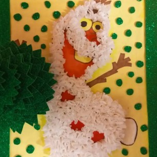 Весёлый снеговик