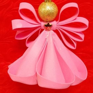 Ёлочная игрушка "Рождественский ангел"
