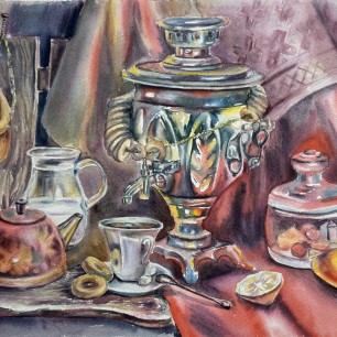 Чаепитие в русском стиле
