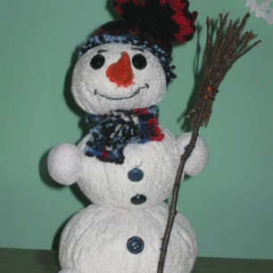 Снеговик- почтовик