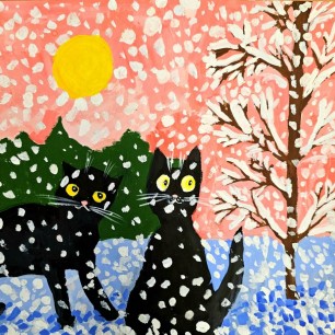 "Пришла снежная зима"