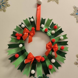 "Новогодний венок"