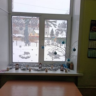 Украшение окна