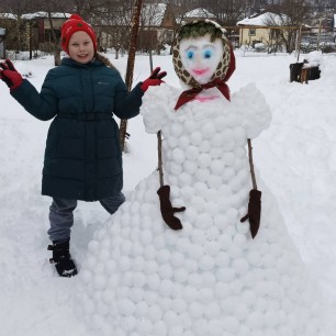 Моя снежная подружка