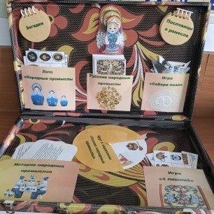 Чемоданчик знаний "Народные промыслы".