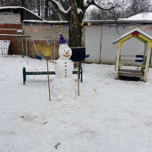«Мой красивый снеговик»