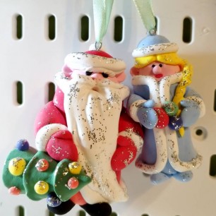 Дедушка Мороз и Снегурочка