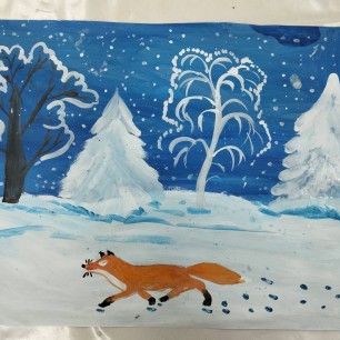 Зима в лесу