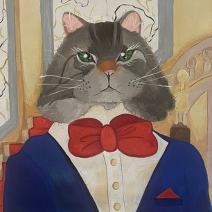 "Кот учёный"