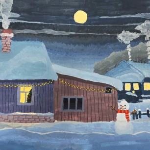 Зимний вечер