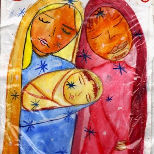 Рождественская открытка