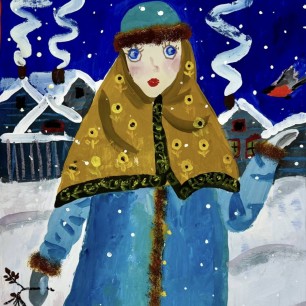 Машенька из сказки Морозко