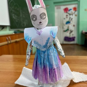 Эскиз новогоднего костюма "Волшебный лес"