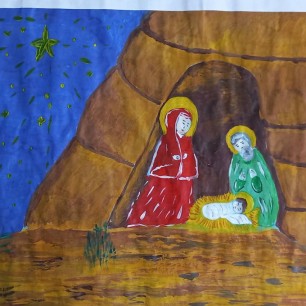 "Божественный свет рождения Иисуса Христа"