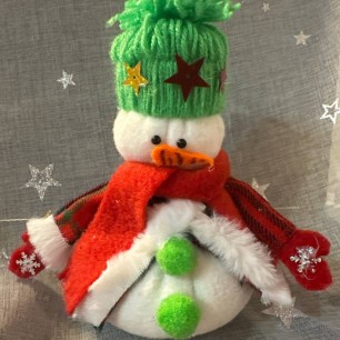 Весёлый снеговик