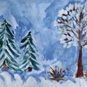 «Зимний лес»