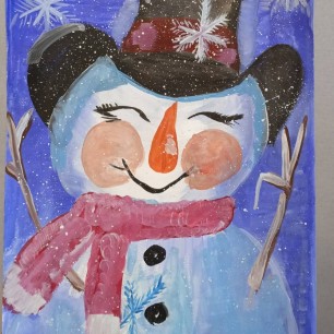 Весёлый Снеговик.