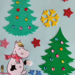 Зима в стране Мумми-троллей