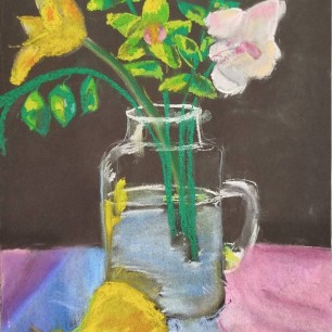 Цветы в вазе