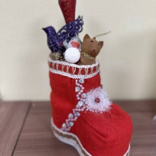 Новогодний сапожок