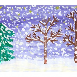 Зима в лесу