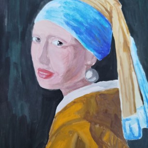 Детские копии мирового искусства.