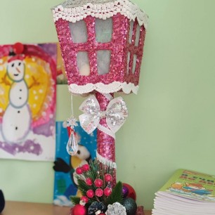 Фонарь "Снежное сияние"