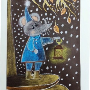 Мышонок встречает зиму