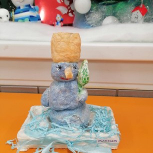 Мой друг- снеговик