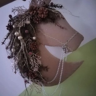 Новогодняя лошадь