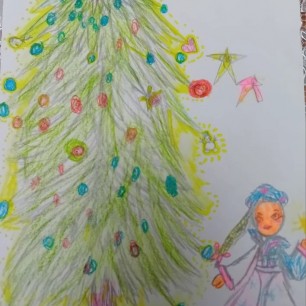 "Новогодняя красавица"