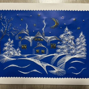 «Морозные узоры зимней ночи»