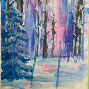 Красота зимней природы