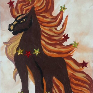 Сияющая лошадка