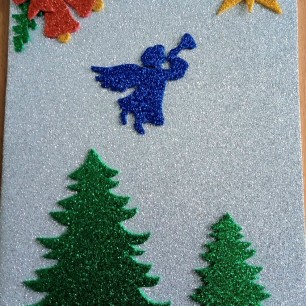 Рождественская открытка