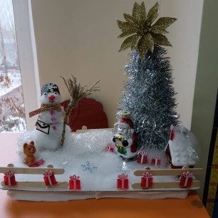 "Снеговик - почтовик"