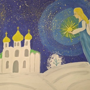 Храм в Рождество.