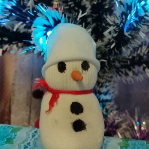 Снеговик - помощник Деда Мороза