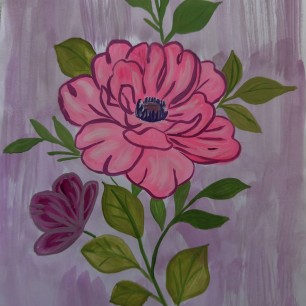 Красивый цветок