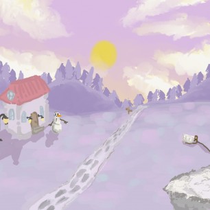 Зимний рассвет