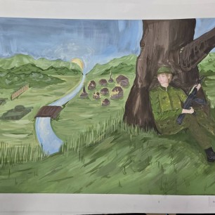 русский солдат