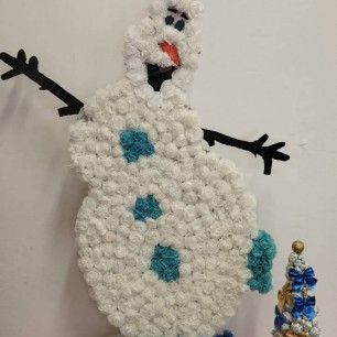 "Снеговик у ёлочки"