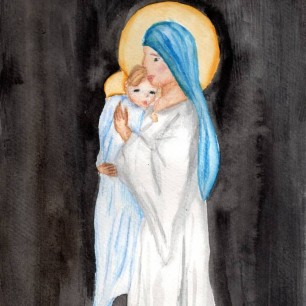 Богоматерь с младенцем Христом