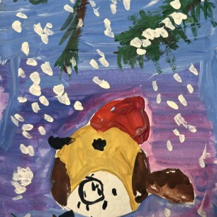 Птичка на ветке