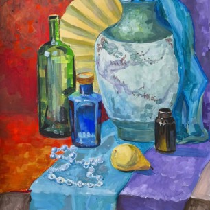 Натюрморт с веером