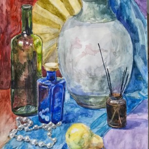 Натюрморт с веером