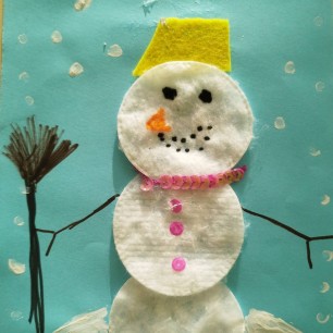 "Веселый снеговик"