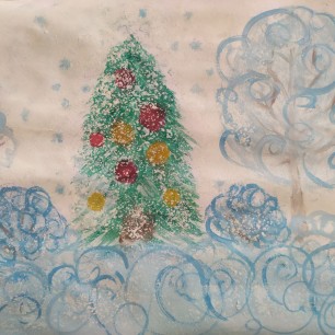 Волшебство зимнего парка