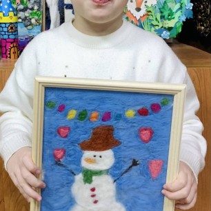 Веселый Снеговик