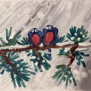 Сестрички снегирички